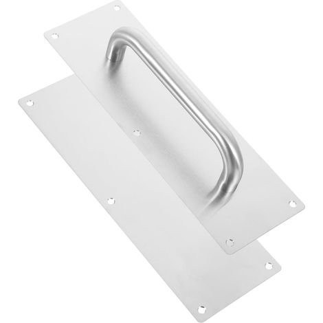 de porte robustes en acier inoxydable lot de 2 plaque pour (1/5)