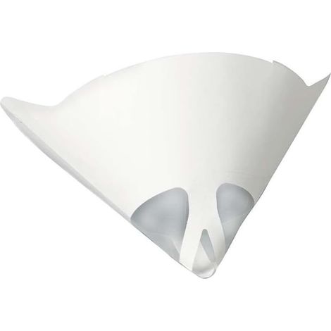 Pack of 100 Paint Sieves, Conical Nylon Paper for Car Paint, Paint Filter, Disposable Paint Filter with Collapsible Funnel, 169cm (1/4)