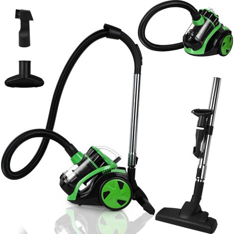 TolleTour Aspiradora compacta sin bolsa de 899 W, con tecnología multiciclónica, para la limpieza de todo tipo de superficies (1/5)