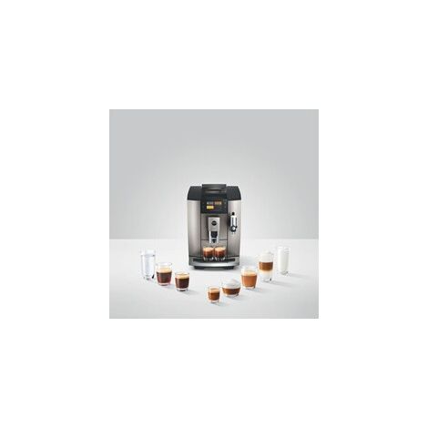 Machine à café automatique - JURA - E8 Midnight Silver - Gris - Réservoir 1,9 L - 15 Bar (1/5)