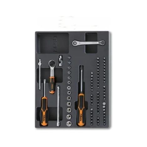 Beta T85MH Termoformato rigido con assortimento utensili 81 Pz. cod. 024240088
