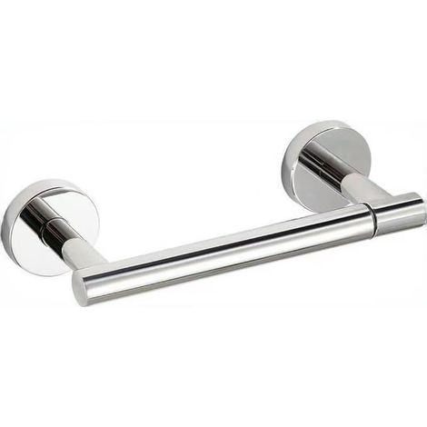 Porte Papier Toilette Acier miroir, Pivotement à Double Poteau Porte-Rouleau de Papier Toilette pour Salle de Bain, Acier Inoxydable Support Papier Toilette Mural, Accessoires WC (1/2)