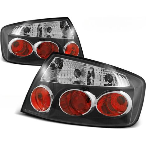 Paire de feux arriere Peugeot 407 berline de 2004 a 2011 noir-27336241