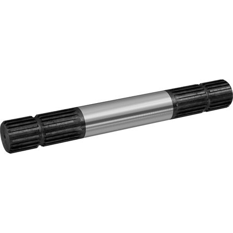 Wiltec Arbre cannelé pour Prise de force Transmission - type E2 - longueur 300 mm / Multiples Rainures / Raccord 1 3/4" / 20 Dents - Cardan pour Tracteur