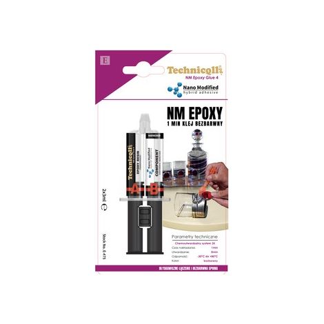 Colle époxy Technicqll - 2 x 3 ml E-475