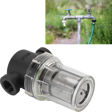 Vorfilter für Hochdruckreiniger, Kunststofffilter für Verunreinigungen und Sedimente, G1/2, 100 Mesh (1/5)