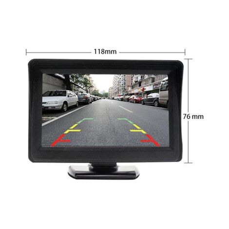 Caméra de recul, écran LCD 4,3 pouces, idéale pour le camping, les voitures, les camions, les fourgonnettes, les pick-ups et les camping-cars. (1/4)