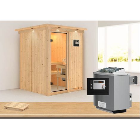 Norin Front,9KW ext.Strg easy bronzierte Ganzglastür u. DK
