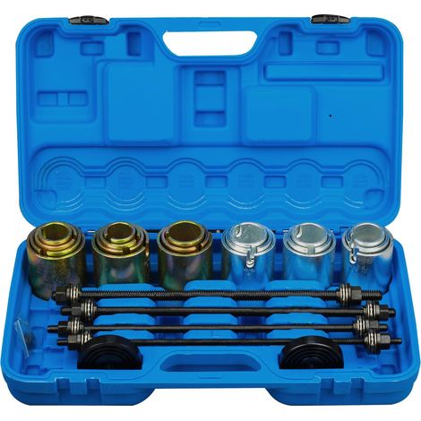 26pcs Universal Press and Pull Manchon Kit Douille Roulements et Joint Outil d'installation et de Retrait Convient pour Voitures, VUS et Moteurs de poids lourds (1/5)