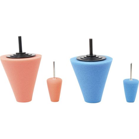 4 Cônes de polissage mousse