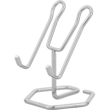 Support de téléphone Portable pour Bureau - Support de téléphone Portable en métal Mignon, Accessoire de Bureau pour Tablette de Cuisine ou de (Argent) (1/5)