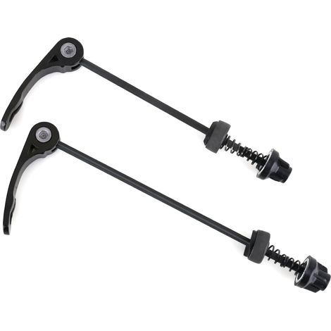 2pièces Axes De Roue Avant Et Arrière De Vélo À Dégagement Rapide libération Rapide de vélo Set de Serrage Rapide pour Plupart des Vélos. Vélo De Route VTT -Bleu