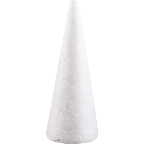Cône en mousse cône de Noël bricolage arbre de Noël fait à la main matériel cône