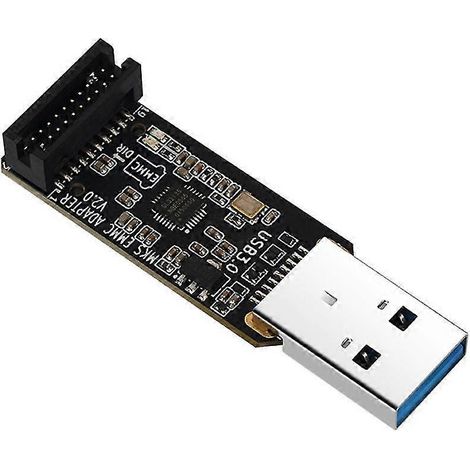 Accessoires pour imprimante 3D 2024 : Adaptateur EMMC V2, programmateur de lecteur de cartes USB 3.0