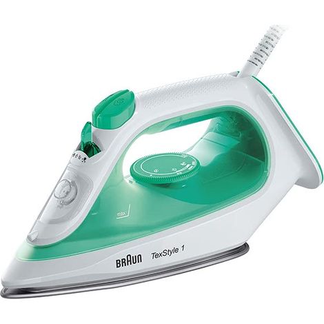 Braun SI104OGR Ferro da stiro a vapore Verde, Bianco 2000 W (1/3)