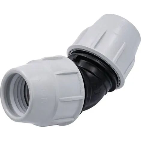 Coude 45° à Compression Millenium Série 7 PE Ø75 - Plasson (1/2)