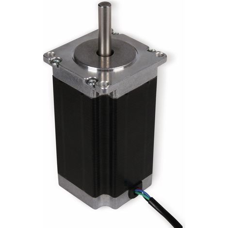 Joy-it Schrittmotor Nema23-03  3 Nm 3 A  Wellen-Durchmesser: 7.5 mm (1/4)