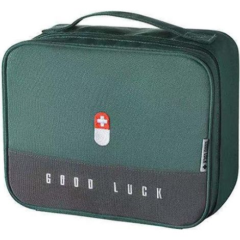 Sacoche médicale grande, étanche, double couche, pour la maison, le bureau, les voyages