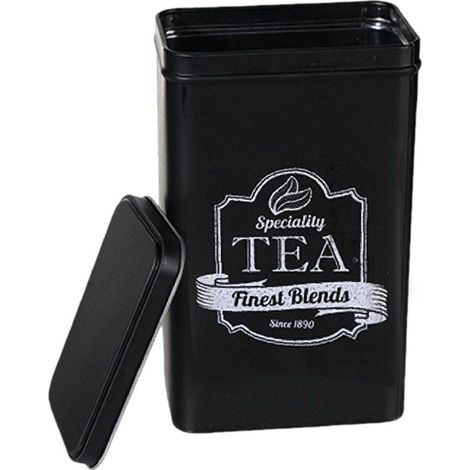 Boite métallique pour le Thé noire