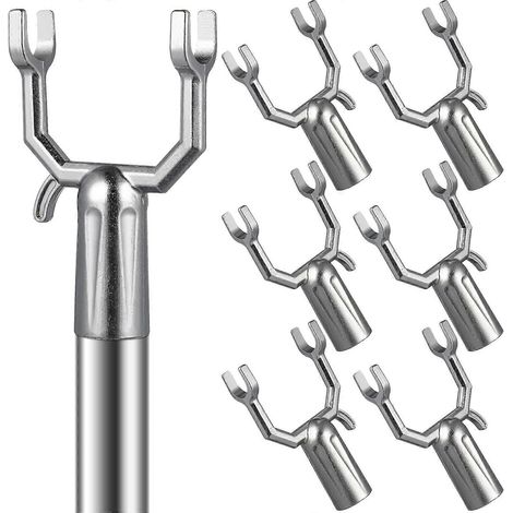Stück Obstbaumzweige, Weinbergsstützen, praktische Aststützen-10.00X6.00X1.90CM-Silver (1/4)