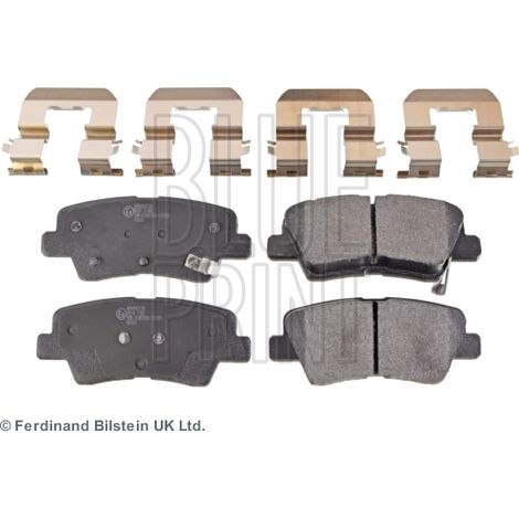 Kit de plaquettes de frein, frein à disque Blue Print ADG042138 HYUNDAI