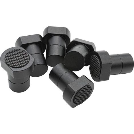 Ganchos de banco de carpintería de aleación de aluminio - 6 piezas - Accesorios para banco de trabajo con orificio de 20 mm (1/5)