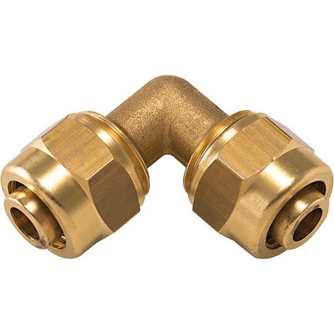 Per à compression  coude égal ø16 lien 1 pièce