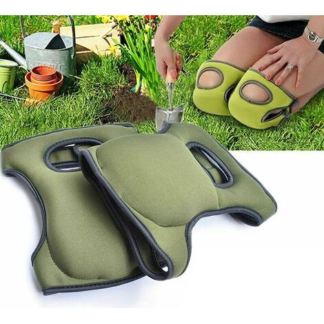 Paire de protection de la main - d'œuvre à la maison genou coton de mer carrelage protection genou jardin genouillère désherbage jardinage jardinage jardinage jardinage genouillère genouillère genouil (1/4)