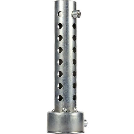 42mm Silencieux D'échappement de Moto Pot D'échappement Universel pour Moto,Silencieux Chicane Insert Argent (1/3)