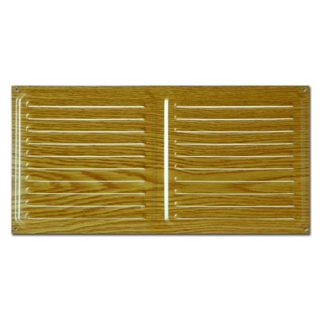 REJILLA 15X30CM MADERA CLARA - BRINOX
