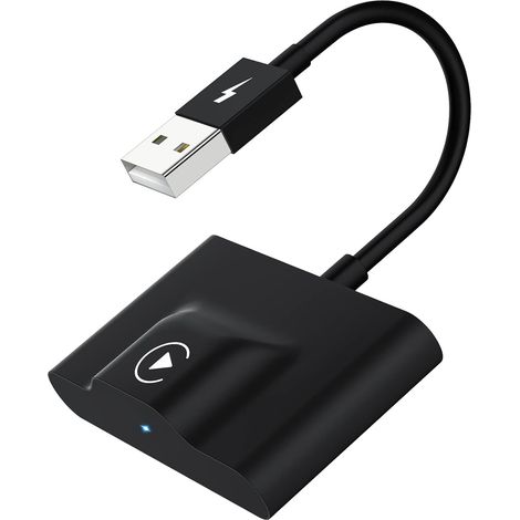 CarPlay-Drahtlosadapter für werkseitig verkabeltes CarPlay 2024-Upgrade. Plug & Play-Drahtlos-CarPlay-Dongle. Wandelt Kabelgebundenes in Kabelloses um. Schnelle und einfache Verwendung. Kompatibel mit