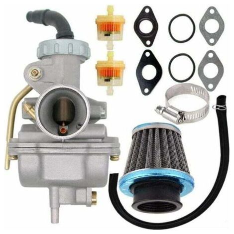 Carburateur PZ20 pour moteur 4 temps 50cc, 70cc, 90cc, 110cc, 125cc, ATV, utv, Honda CRF50F, CRF80F, XR50R, avec filtre à Air et à carburant