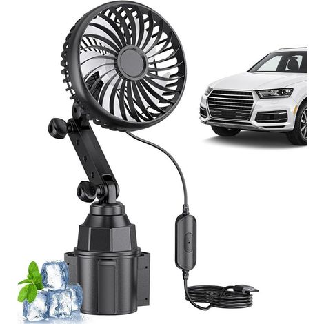 Ventilateur de refroidissement pour voiture rotatif (1/5)