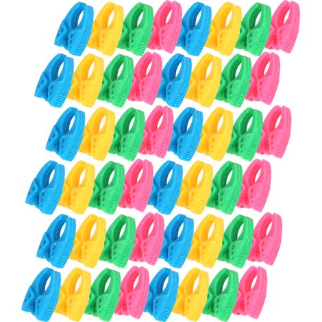 48 pinces de maintien du fil, clips de canette en silicone pour accessoires de couture (1/5)