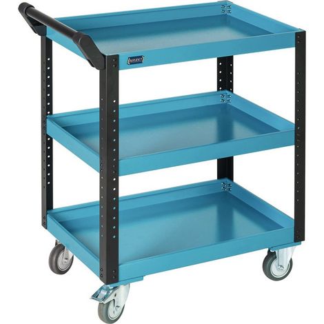 Carro de servicio H896xW890xF542mm capacidad de carga por nivel 50 kg 167-3 Hazet-blue HAZET