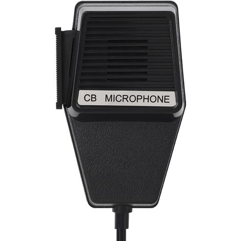 Haut-parleur pour talkie-walkie CB avec prise aviation 4 broches, son HiFi et clip arrière à 360°
