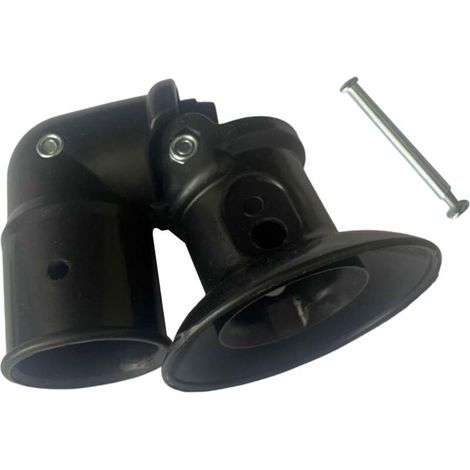 Kit de fixation pour parasol déporté - accessoire de jardin pratique, avec tête de parasol incurvée. (1/5)