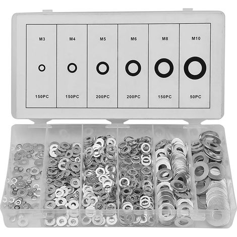 ASSORTIMENTO RONDELLE PIANE totale 900 pz