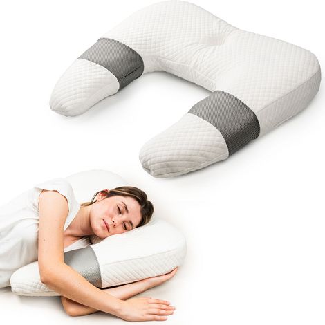 Oreiller ergonomique multifonctionnel InnovaGoods Ullow-AquaForge (1/5)