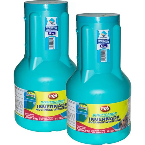 Pack de 2 produits hivernage flottant 2 kgs. PQS