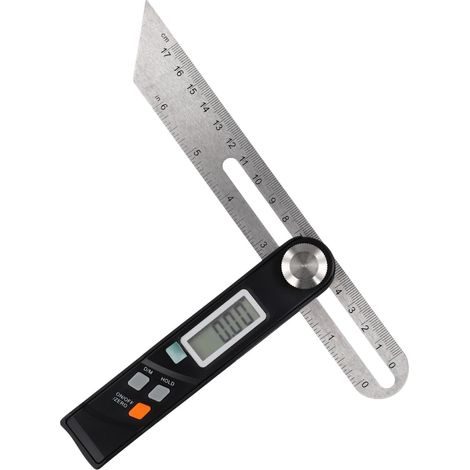 num rique d angle Goniom tre R gle en acier inoxydable (1/5)