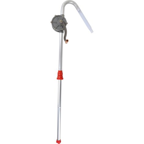 Pompe rotative 50L/min en alliage d'aluminium, pompe à huile manuelle avec filtre, pour essence et pétrole (1/5)