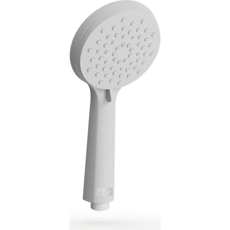Pommeau de douche MSV Ezio Blanc matt – 3 fonctions – Économie d'eau 69 % – Ø 100 mm (1/4)