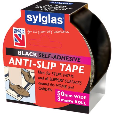 Premium Black Anti-Slip Tape 50mm x 3m for Enhanced Safety and Traction
