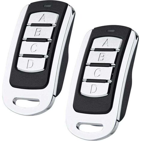 Lot de 2 ouvre-porte de garage 250-868 MHz pour émetteur portatif Hörmann HSM4 HSE4 SE2 HSM4 Compatible avec l'émetteur manuel Marantec Digital D302 D304 D384 Compatible avec l'émetteur manuel Berner (1/3)