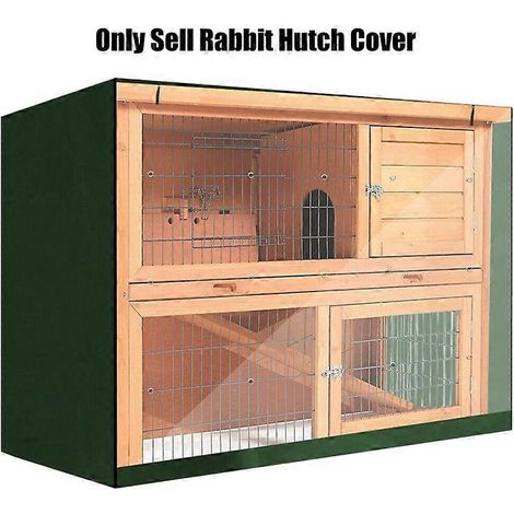 Housse pratique pour cage à lapin, en tissu Oxford imperméable, pour animaux de compagnie. (1/5)