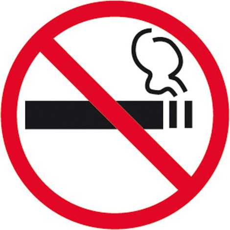 ET. SEÑALIZADORA PROHIBIDO FUMAR 114X114 APLI 845