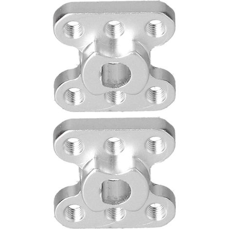 2 Stück Flanschwellenkupplung aus Aluminiumlegierung, 6 mm D-Loch, leichter Flanschkupplungsstecker für Intel (1/4)