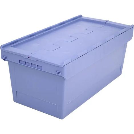 [NEUWERTIG] B-Ware Bito Mehrwegbehälter Transportkasten Lagerbehälter Kommissionierbox Taubenblau