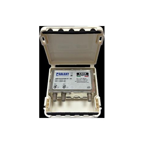 AMPLIFICATORE DT 5G 2 ING UHF 20DB REGOLABILE